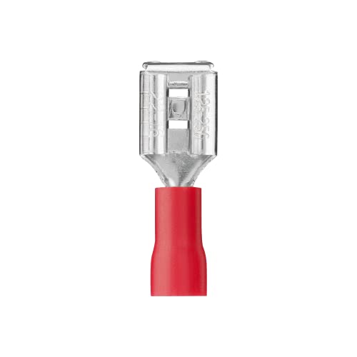 Debflex 711055 Clips, männlich/weiblich, 10 Preset isoliert 6,3 x 0,8 cm, Rot von DEBFLEX