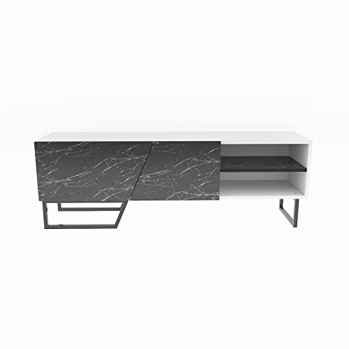 Decorotika Denasse TV-Schrank TV-Lowboard für TVs bis zu 60" von DECOROTIKA