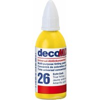 Abtönkonzentrat 20 ml echtgelb Abtönfarbe - Decotric von DECOTRIC