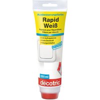 Decotric - Ausbesserungsfarbe Rapid Weiß, lösungsmittelfrei, 250 ml von DECOTRIC