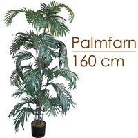 Künstliche Palme groß Kunstpalme Kunstpflanze Palme künstlich wie echt Plastikpflanze Auswahl Dekoration Deko Decovego von DECOVEGO