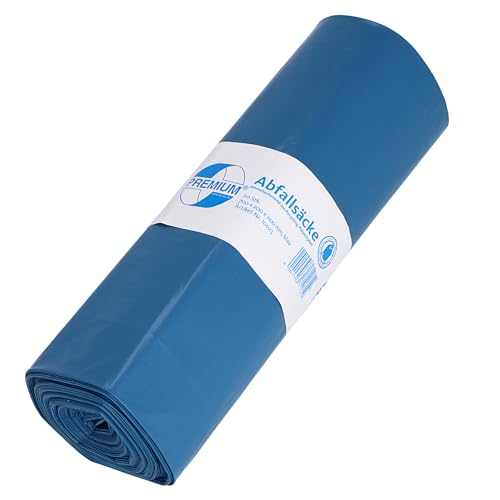 Müllsäcke DEISS PREMIUM blau, 140 Liter, 20 Stück von DEISS PREMIUM