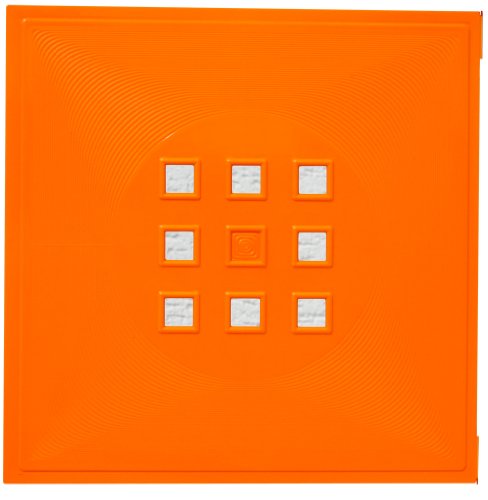 DEKAFORM Designer Regaltür als Facheinsatz ca. 33,6cm x 33,6cm für IKEA Expedit+Kallax Regal * orangefarbig von DEKAFORM