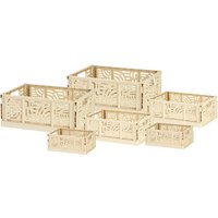 Klappboxen-Set beige von DEPOT