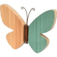 Schmetterling MULTICOLOR ca.15x11, natur von DEPOT