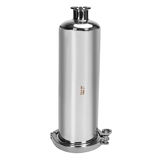 DERNORD 3,8 cm Tri-Clamp-Filter – SS304 Sanitärarmaturen Inline-Gerades Sieb mit 150 Mesh Edelstahl-Sieb von DERNORD