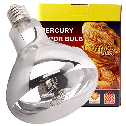 DERNORD UVA UVB Wärmelampe- UV Licht Lampe 80 Watt für Schildkrötenhaus Gecko Bartagamen Terrarium Solar Strahler Vollspektrum Tageslichtlampe E27 Fassung von DERNORD