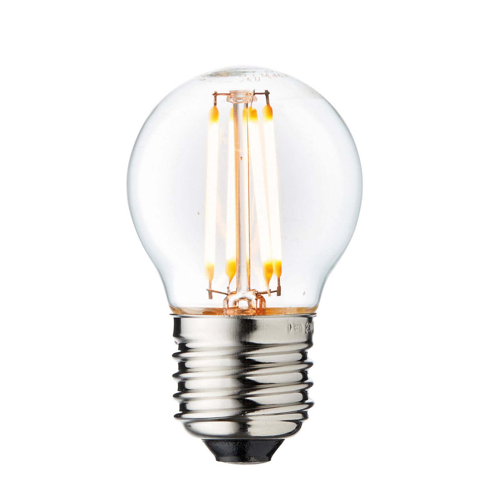 LED-Leuchtmittel Arbitrary, E27 Ø 4,5 cm 3,5W 2.200K dimmbar von DESIGN BY US