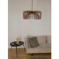 Handgefertigte Holzanhängerleuchte - Beleuchten Sie Ihren Raum Mit Handwerklicher Eleganz Und Natürlicher Wärme von DEZAART