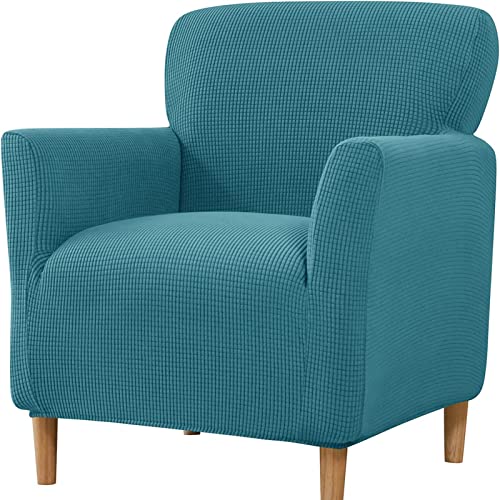 DEZYPZAM Sofahusse Sofa Abdeckung Hussen Wannensesselhussen | Accent Stuhlhussen Mit Armlehnen | Lounge Tub Sessel Stuhl Schonbezug, Sofa Überwürfe Sofabezug (Blau) von DEZYPZAM