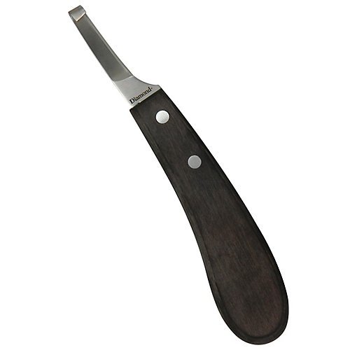 DIAMOND FARRIER RH Right Hande WideBlade Hoof Knife, Wide, Plain von DIAMOND