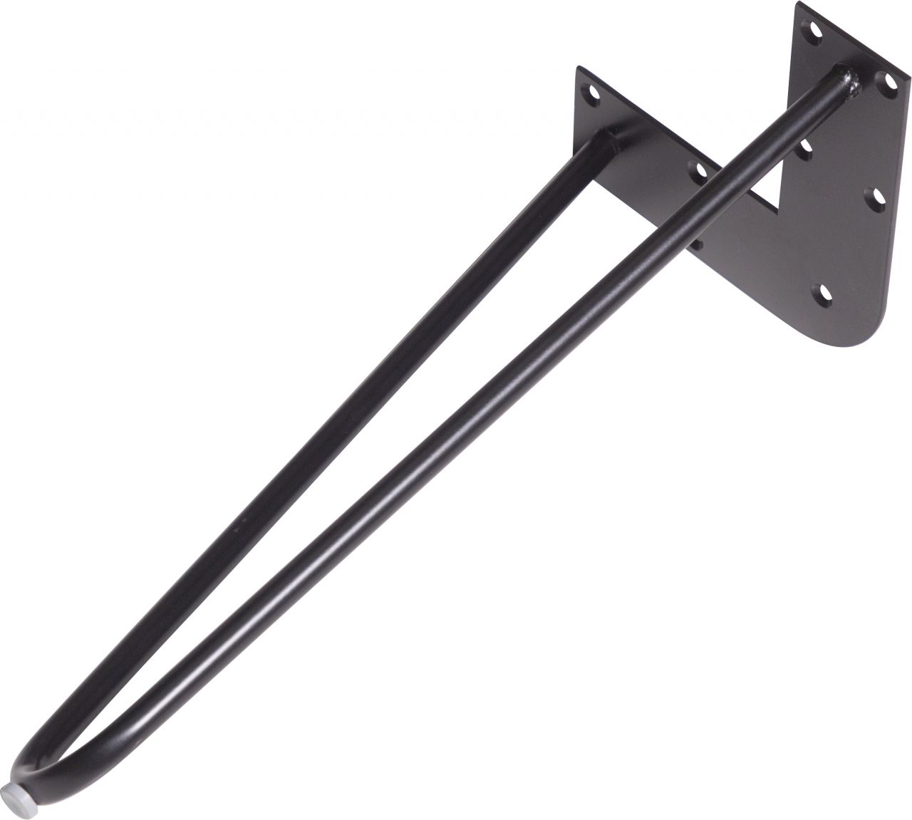 Dieda Bankgestell Hairpin schwarz Maße (L x B x H): 420 x 180 x 59 mm von DIEDA