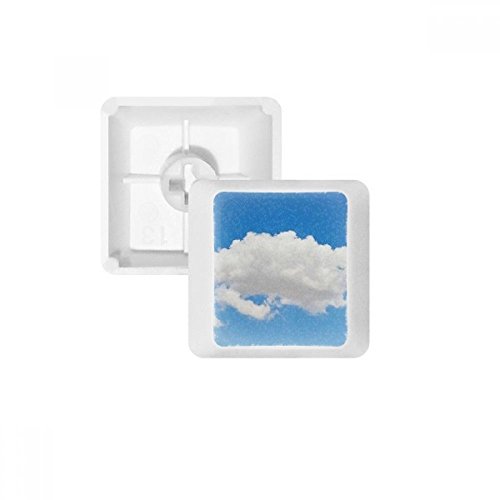 DIYthinker Blauer Himmel Sonnenschein Weiße Wolken PBT Keycaps für Mechanische Tastatur Weiß OEM Keine Markierung drucken von DIYthinker