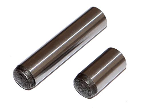 Zylinderstifte 4x20 DIN 6325 EN ISO 8734 Toleranz m6 Stahl gehärtet Stückzahl 10 Paßstifte Passstifte Fixierstifte Bolzen von DIZA