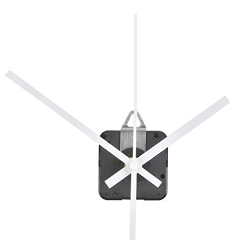 DODUOS 28 mm Langer Schaft Quarzuhrwerk Wanduhr Uhrwerk für DIY Wanduhr (weiß) von DODUOS