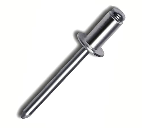 DOJA Industrial : Aluminium Blindnieten 4,8 x 18 mm : PACK 250 : Niete zum Verbinden aller Arten von Metallmaterialien : Für pneumatische oder manuelle Nietmaschinen. von DOJA