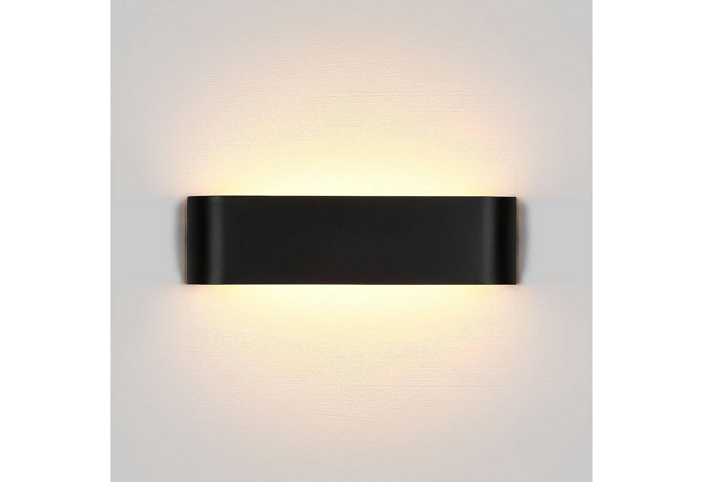 DOPWii Wandleuchte Wandleuchte,LED 12W Wandbeleuchtung 3000K Wandlampe warmweißes Licht von DOPWii