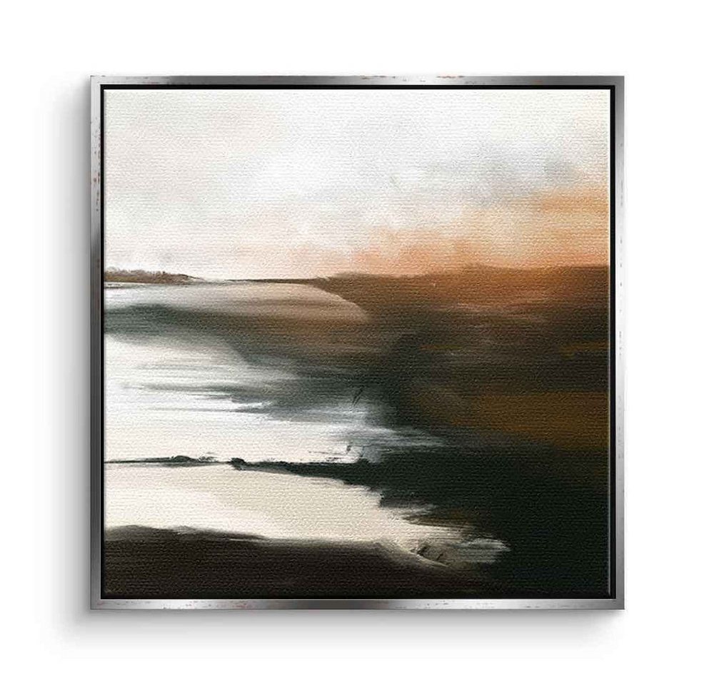DOTCOMCANVAS® Acrylglasbild Alamosa - Acrylglas, Leinwandbild Alamosa beige schwarz Wandbild Kunstdruck von DOTCOMCANVAS®