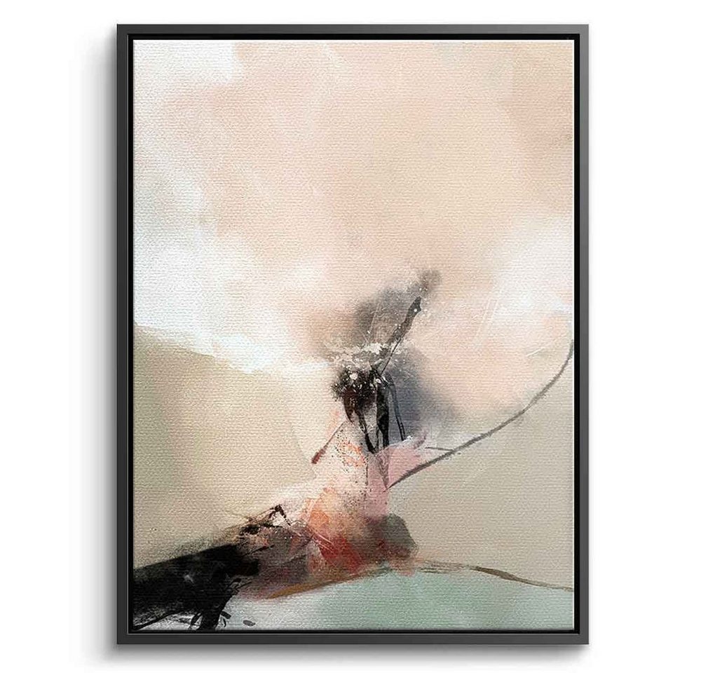 DOTCOMCANVAS® Leinwandbild Elegant Demeanor, Leinwandbild beige braun moderne abstrakte Kunst Druck Wandbild von DOTCOMCANVAS®
