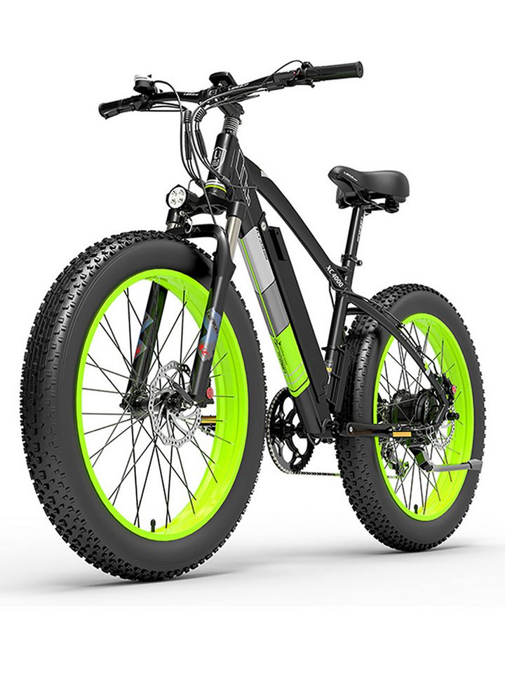 DOTMALL E-Bike Lankeleisi XC4000 Elektro-Fat-Tire-Bike 48V*17,5ah Shimano 7-Gang von DOTMALL