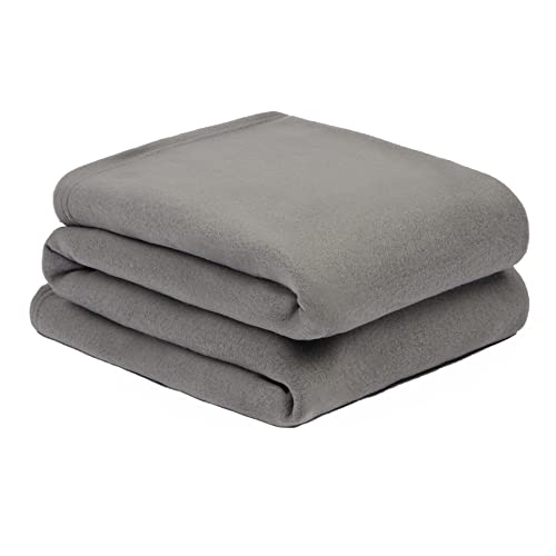 DREAMSCENE Warme Polar-Fleece-Überwurf, superweich, luxuriös, für Sofa, Bett, Garten, Anthrazit, 120 x 150 cm von DREAMSCENE