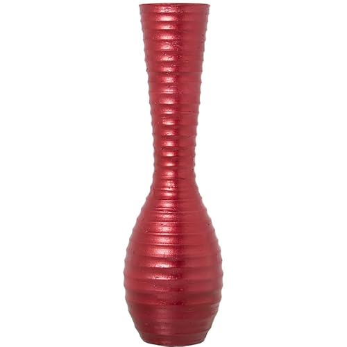 Hoher Keramikboden in Rot, xx80 cm von DRW