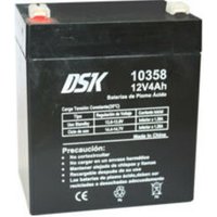 DSK - Bleibatterie 12Vdc 4Ah agm 90x70x101mm 1,41Kg von DSK