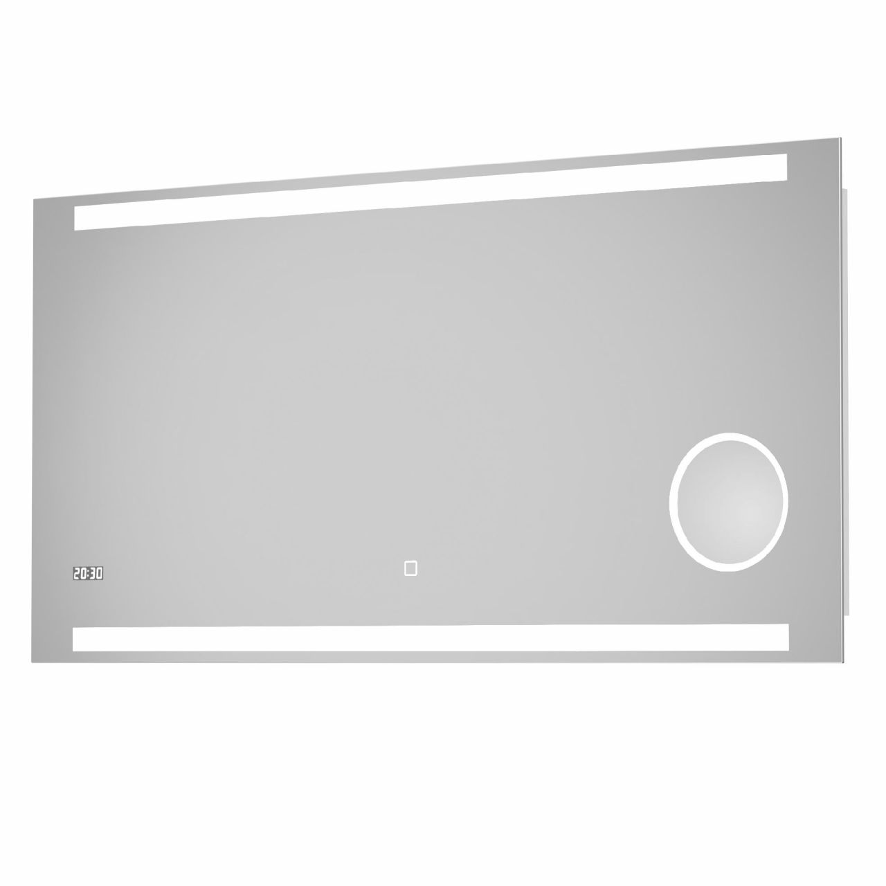 DSK LED Lichtspiegel Silver Rey 120 x 60 cm von DSK