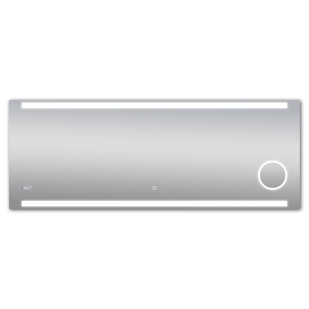DSK LED Lichtspiegel Silver Rey 160 x 60 cm von DSK