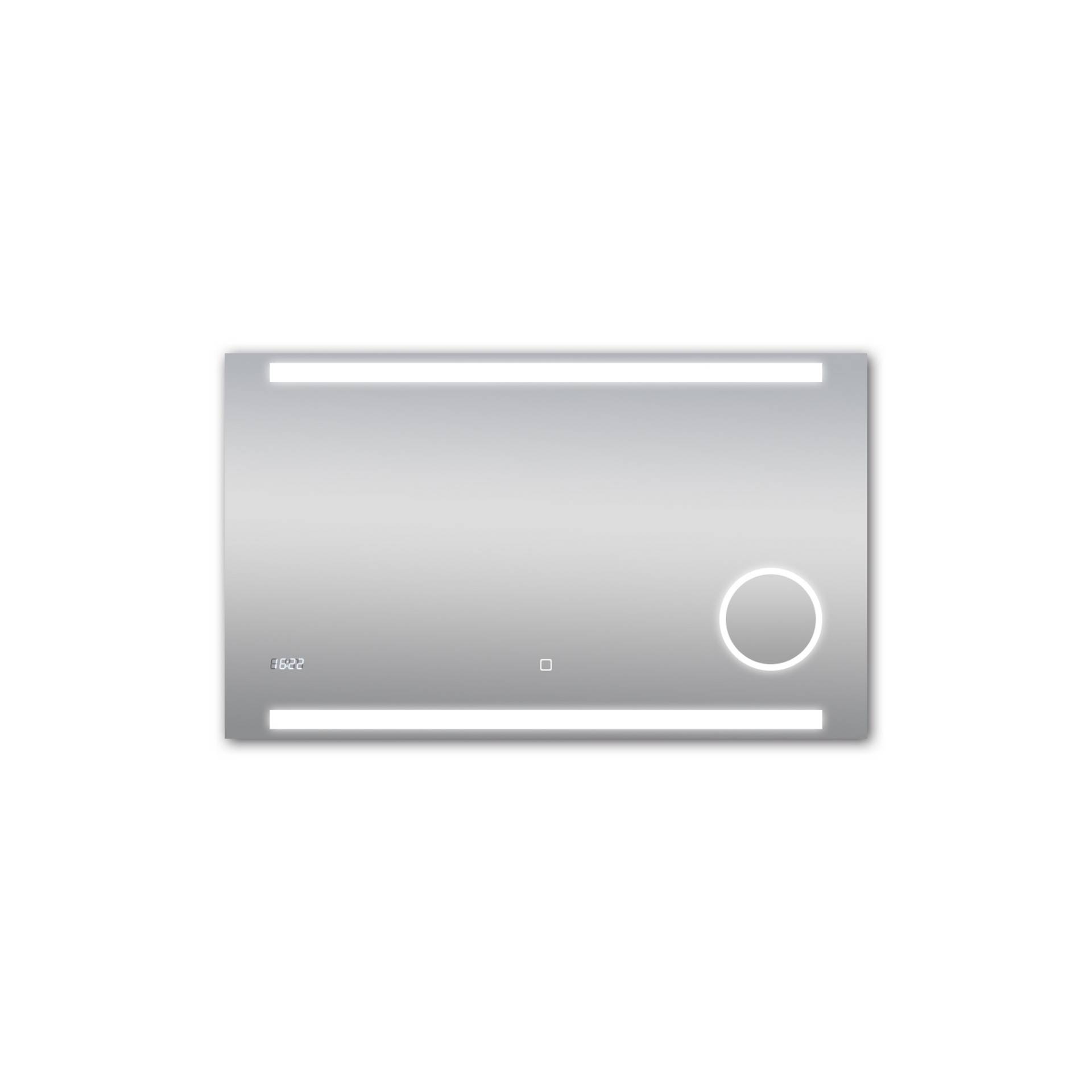 DSK LED-Spiegel 'Silver Style' 100 x 60 cm von DSK