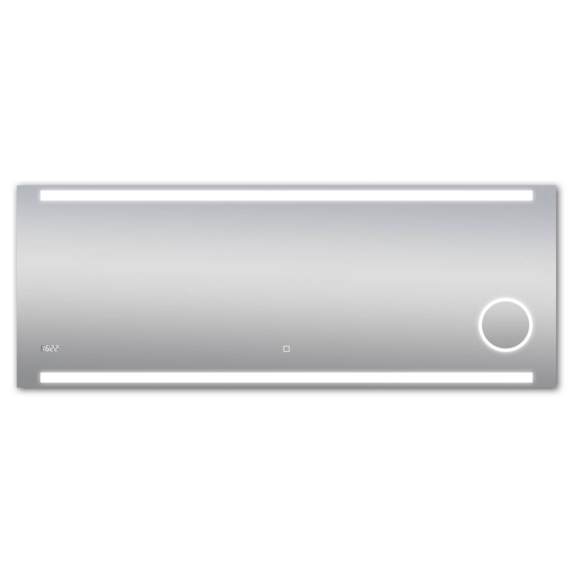 DSK LED-Spiegel 'Silver Style' 160 x 60 cm von DSK