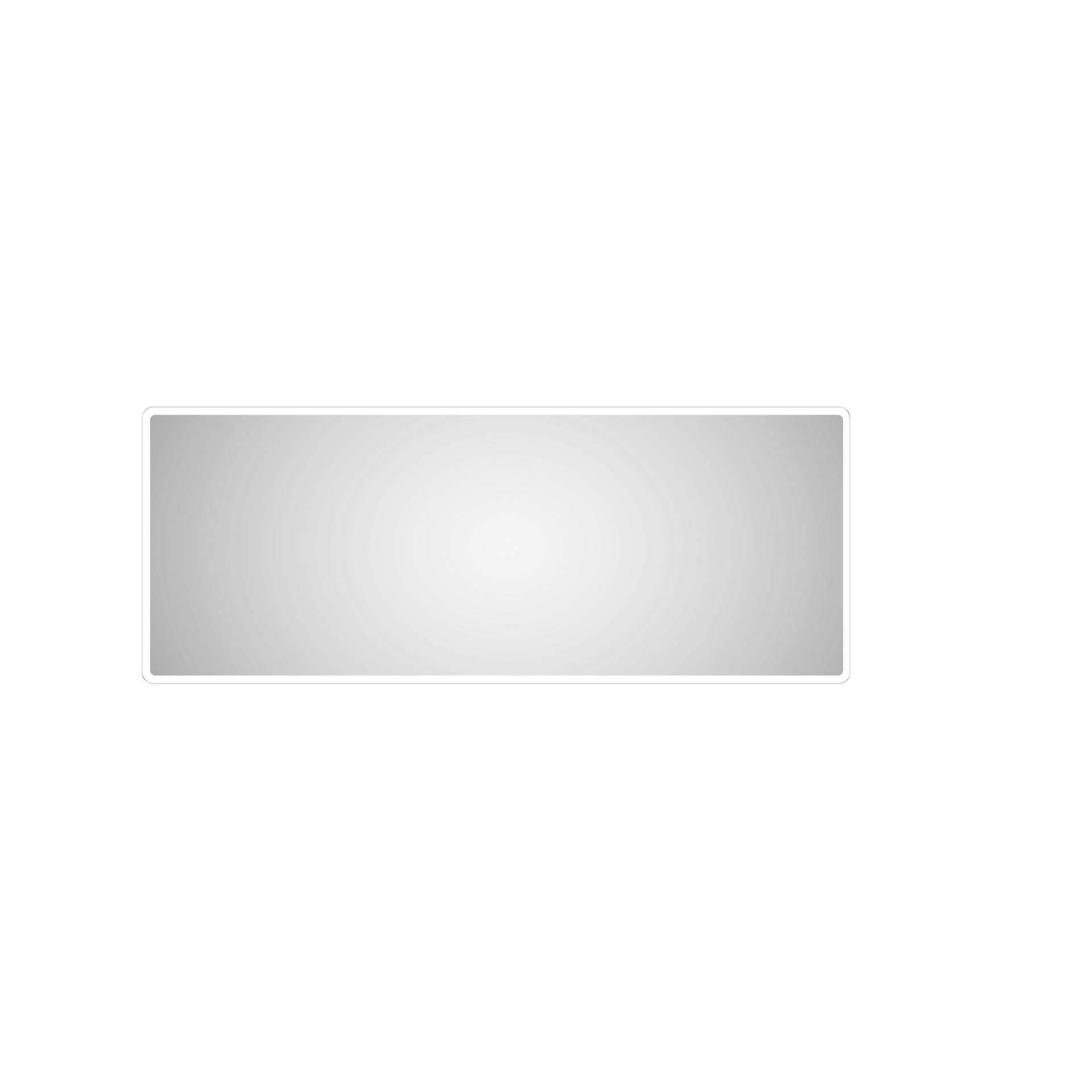 DSK LED-Spiegel 'Silver Sunshine' 180 x 70 cm von DSK