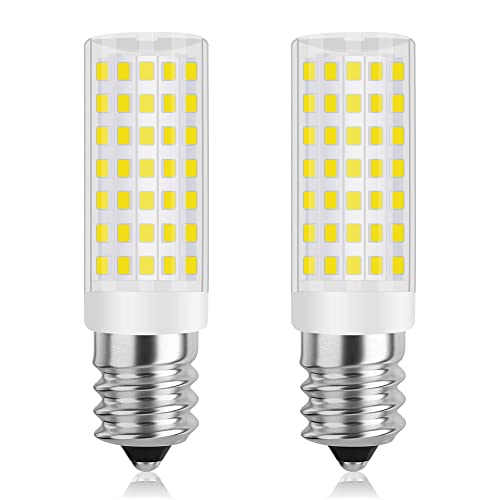 DSLebeen E14 LED Glühbirne 5W Entspricht 50W Glühlampe Kaltweiß 6000K Birne 670LM Kühlschranklampe 230V nicht Dimmbar Lampe Ideal für Kühlschrank Nähmaschinelampe und Wandlampen(2 Stück) von DSLebeen