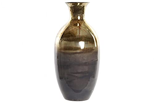 Vase aus Aluminium, Deko-Linie, grau, 29 x 29 x 58 cm (Referenz: JR-170415) von DT