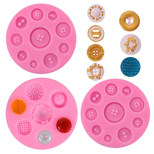 DUBENS 3er Set Silikon Taste Formen Kuchen Form DIY Fondant Schokolade Cookie EIS Silikon Form Süßigkeit Form Kuchen Backen Kuchen dekorieren Werkzeuge von DUBENS