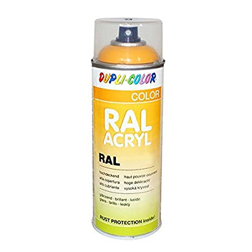 Dupli-Color 710094 Acryl-Spray, 400 ml, RAL 1016 Schwefelgelb Glanz von DUPLI-COLOR