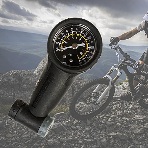 Reifendruckprüfer Luftdruckprüfer Reifen Manometer für Fahrrad MTB Straße Mountainbike Reifendruckmesser Fahrrad Reifenfüller Repair Tool Radfahren Zubehör von DXJ