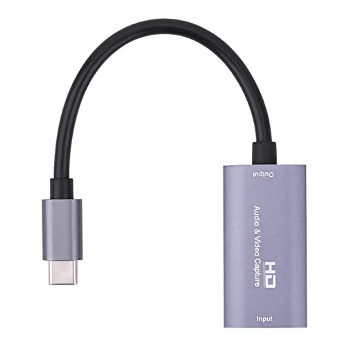 Videoaufnahmekarte HDMI - kompatibel mit Typ C Audio Video Capture Card 4K Eingang 1080P Ausgang von DaMohony