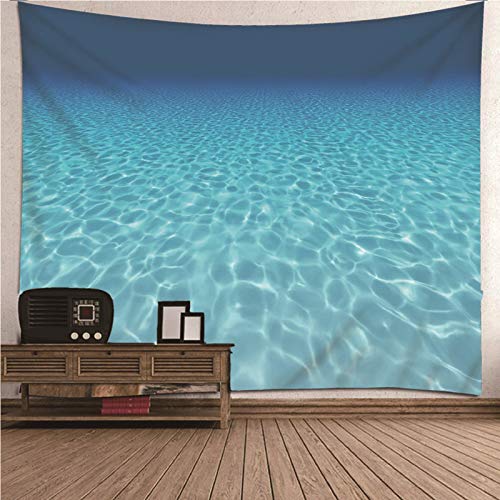 Daesar Wandbehang Wohnzimmer, Tapisserie Psychedelisch Unterwasser Wandteppich Hippie 300x260CM Tapisserie Tuch Polyester von Daesar