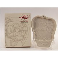 Longaberger Keramik Clay Keksform 1995 Engel Serie Love C070 von DaisyLaneAntiques