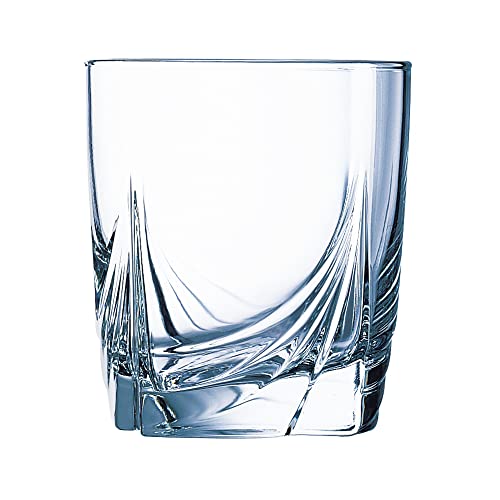 Dajar 6 Niedrigen Trinkgläser Ascot 300 ml Luminarc, Glas, Transparent, 6 Stück (1er Pack), 6 33768 von Dajar