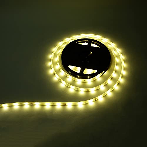 Dapo LED-Lichtband 3 Meter, SILIKONUMMANTELT, warmweiß für außen und innen von Dapo