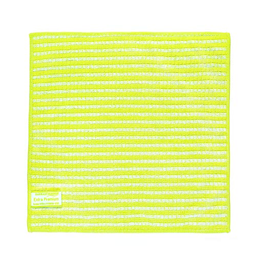 Das blaue Wunder EXTRA Premium Spültuch I Reinigungs- und Spültücher I 30x30 cm I Bambusfasern I I Extra saugstarke Küchentücher (Limette, 1) von Das blaue Wunder