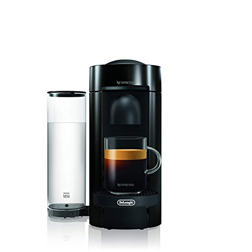 Nespresso Vertuo ENV150B De'Longhi Espressomaschine, Farbe Ink Black, Kapseln Vertuo System, 1,1 Liter, Schwarz von Nespresso