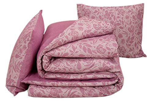 De Witte Lietaer Bettbezug-Set, Baumwolle, Rosa, 240 x 220 cm von De Witte Lietaer