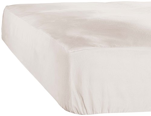 De Witte Lietaer Case Spannbettlaken, Jersey, Baumwolle, Ivory, 90 x 200 x 30 cm von De Witte Lietaer