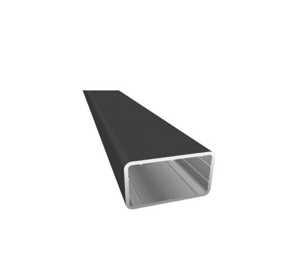 DeToWood Terrassendielen Aluminium Unterkonstruktion 5 x 4cm schwarz Pulverbeschichtet, (30-St) von DeToWood