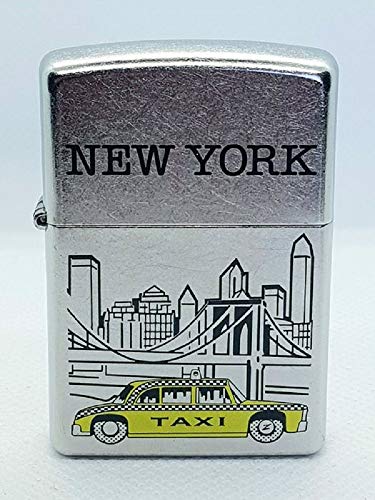 Dealberry Zippo Sturmfeuerzeug New York Skyline und Yellow Taxi Limited Edition von Zippo