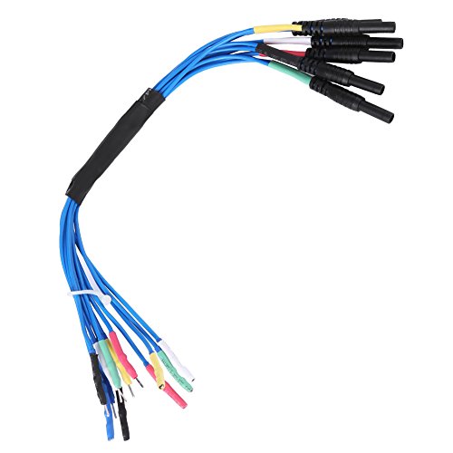 Dechoga 6-Kanal-Universal-Breakout-Kabel HT306 für Auto-Diagnose-Oszilloskop(Blau) von Dechoga