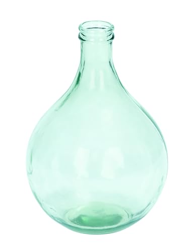 Deco 79 Farmhouse Glasvase Vase, Glas, farblos, 11" x 11" x 17" von Deco 79